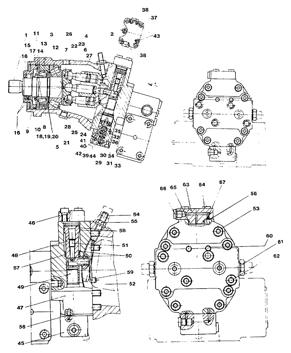 083381-DIN91310 Escavadeira de rodas Hyundai R120W
