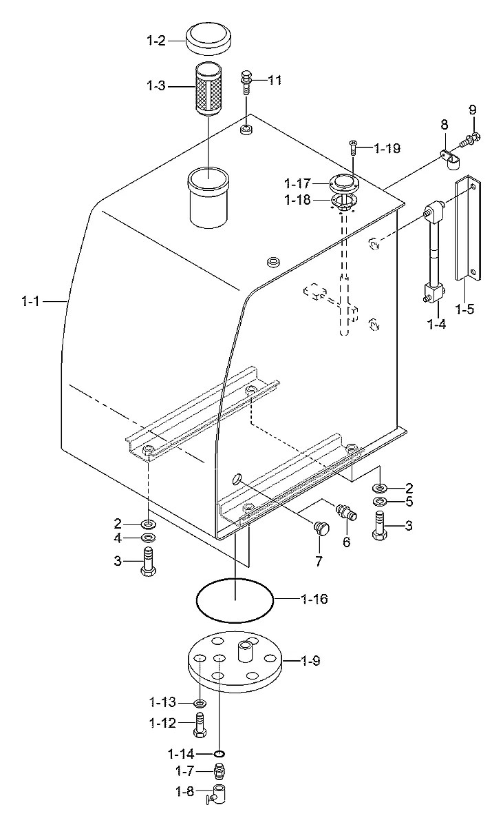 S037-121612 Escavadeira de esteiras Hyundai R200NLC-3