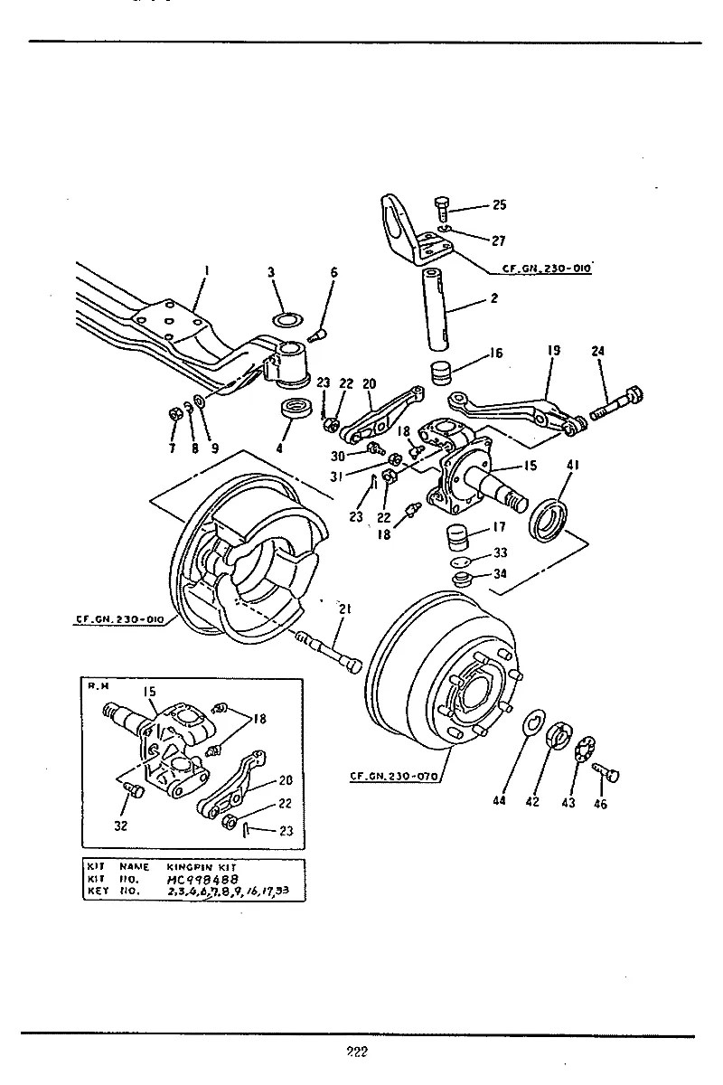 MC826997 Guindaste Hyundai HC25E