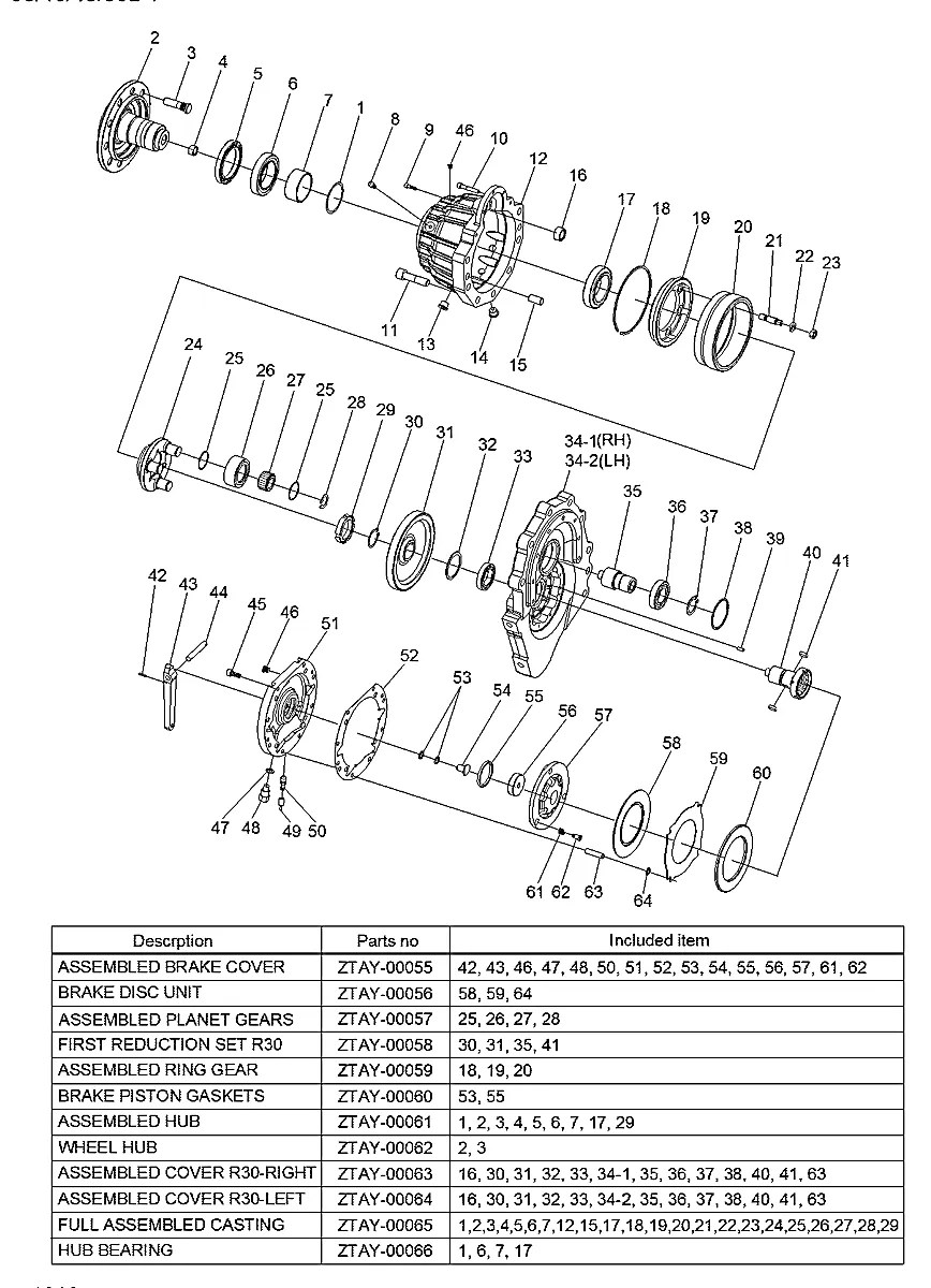 ZTAY-00040 Empilhadeira Hyundai 45B-7