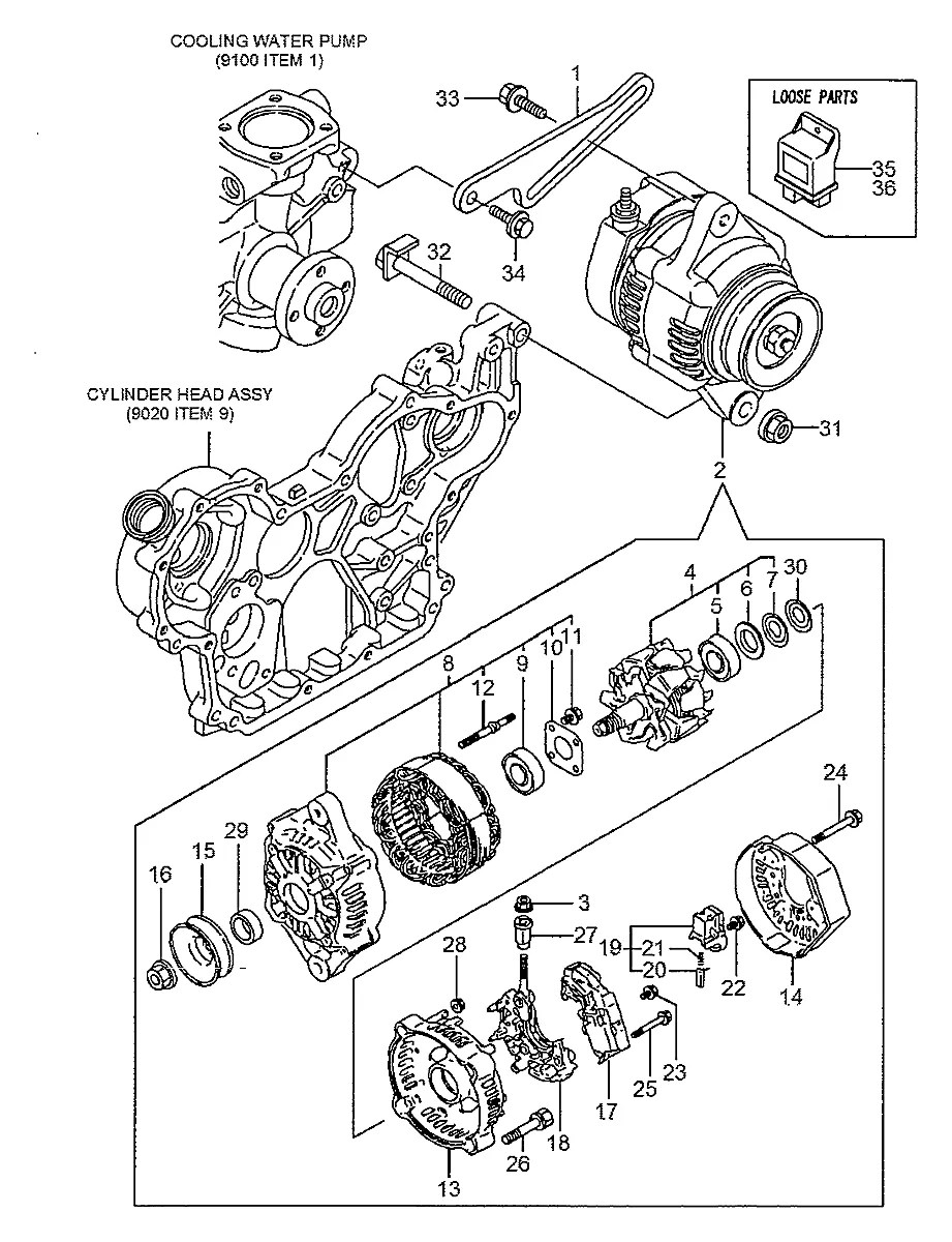 119624-77330 Empilhadeira Hyundai HDF25-5