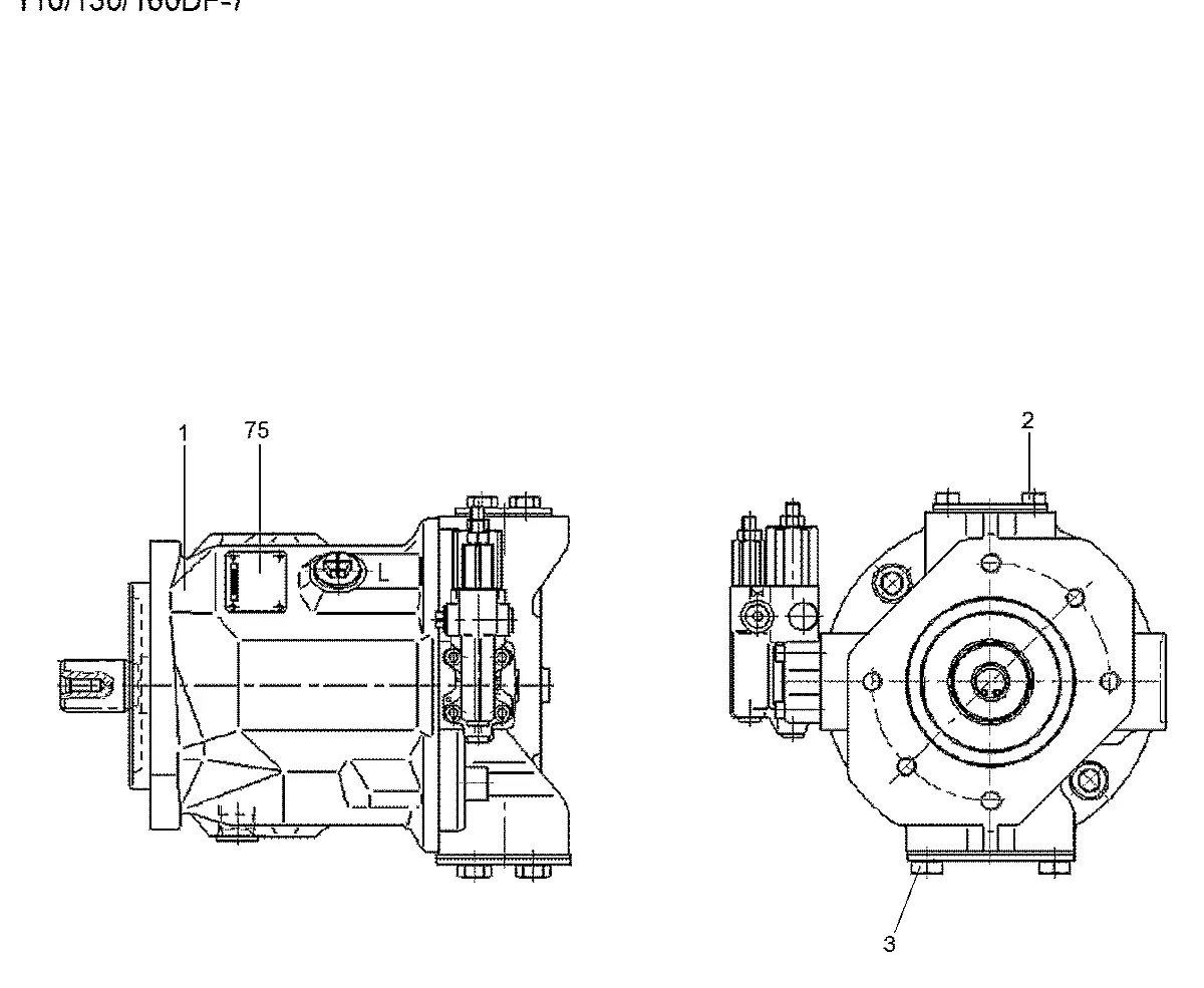 ZGBP-00383 Empilhadeira Hyundai 110-130-160DF-7