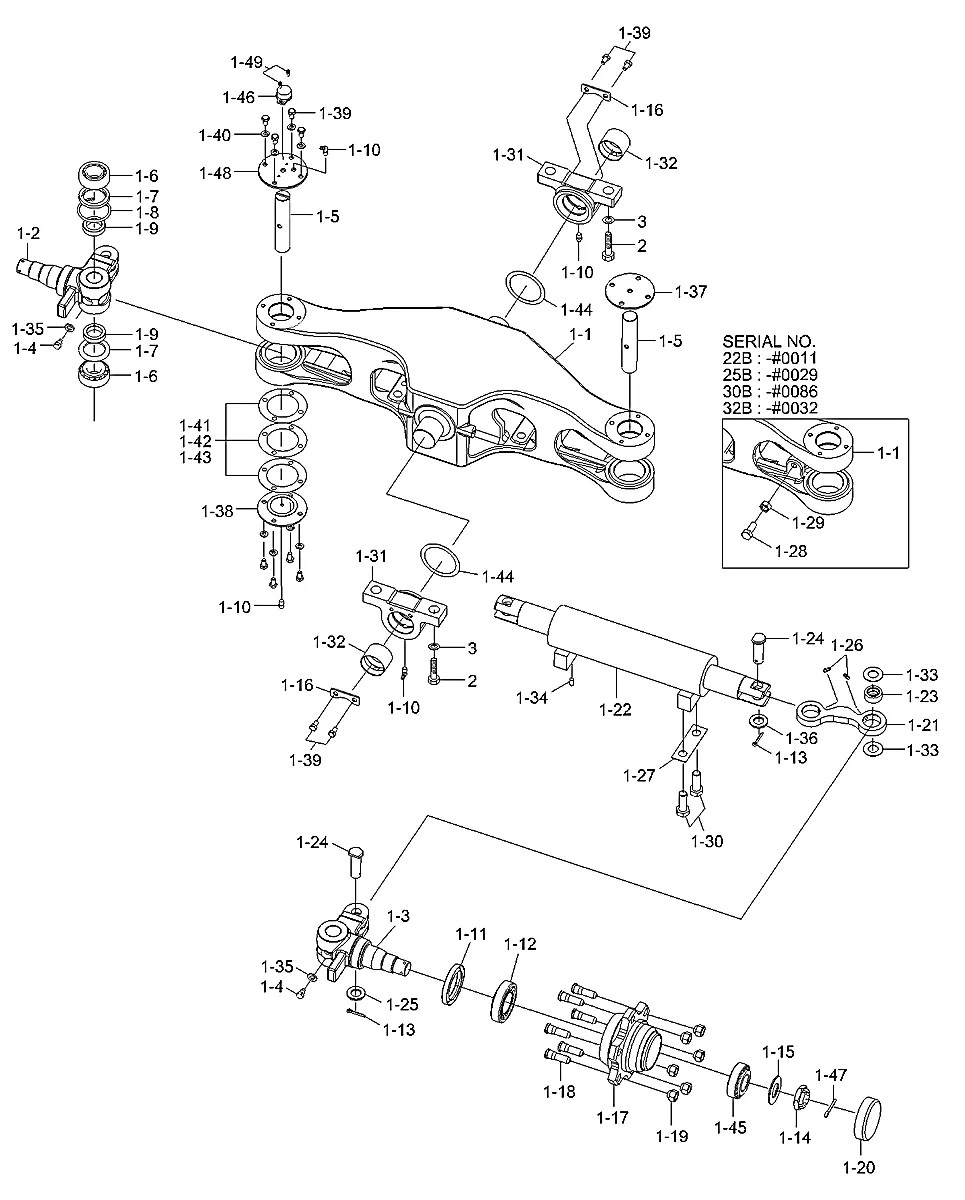 XKCF-00217 Empilhadeira Hyundai 30B-7