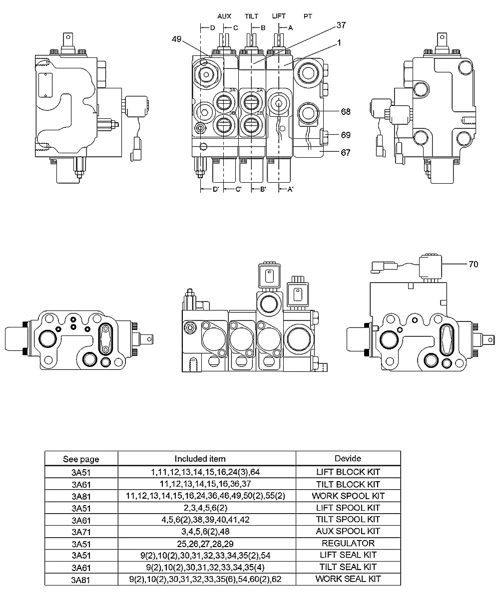 32HA-02100 Empilhadeira Hyundai 25-30-33L-7A