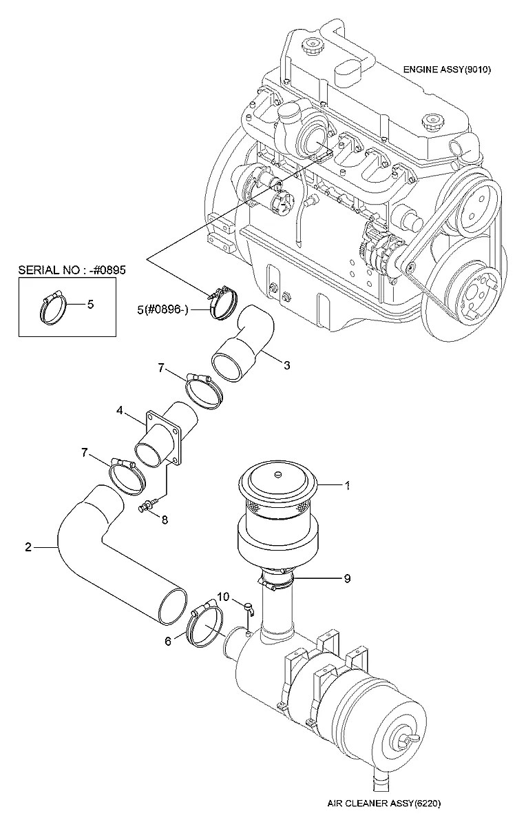 11N6-20201 Escavadeira de esteiras Hyundai R160LC-7