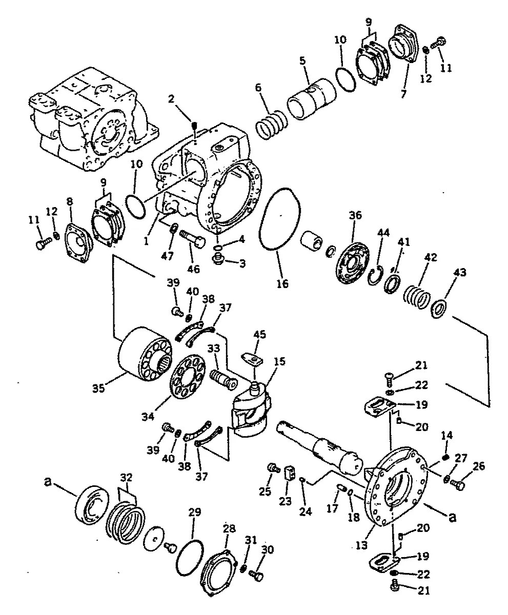 01643-31445 Escavadeira de esteiras Hyundai R450LC