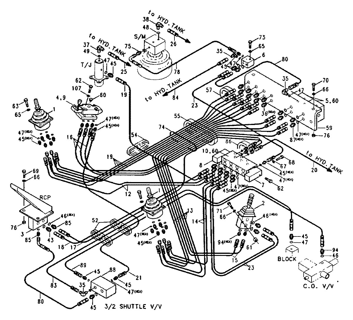 P020-110002 Escavadeira de rodas Hyundai R200W