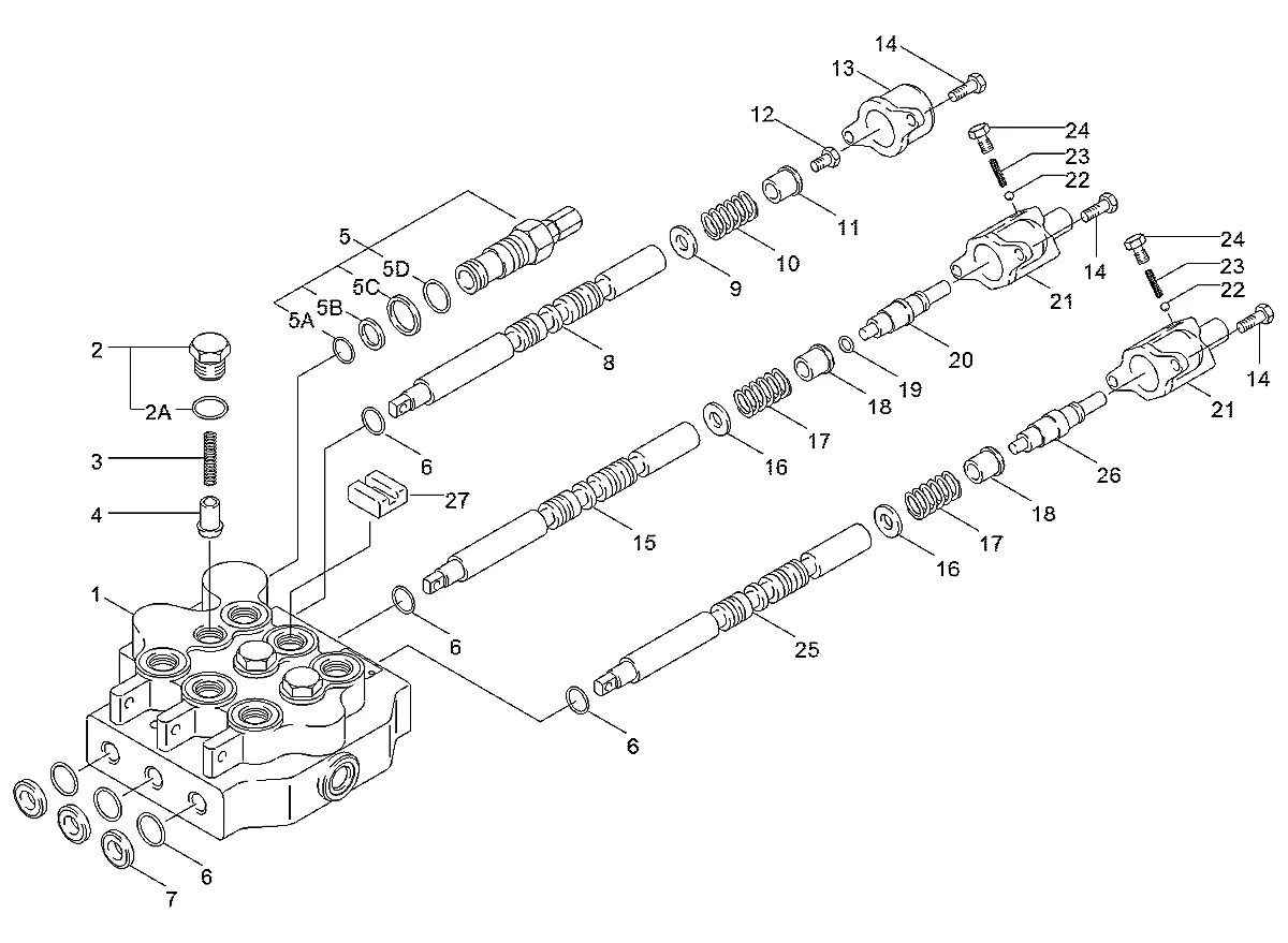 1225-4 Mini carregadeira Hyundai HSL610