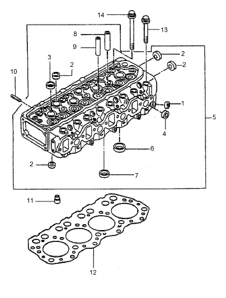 15733-14000 Empilhadeira Hyundai HDF70-7