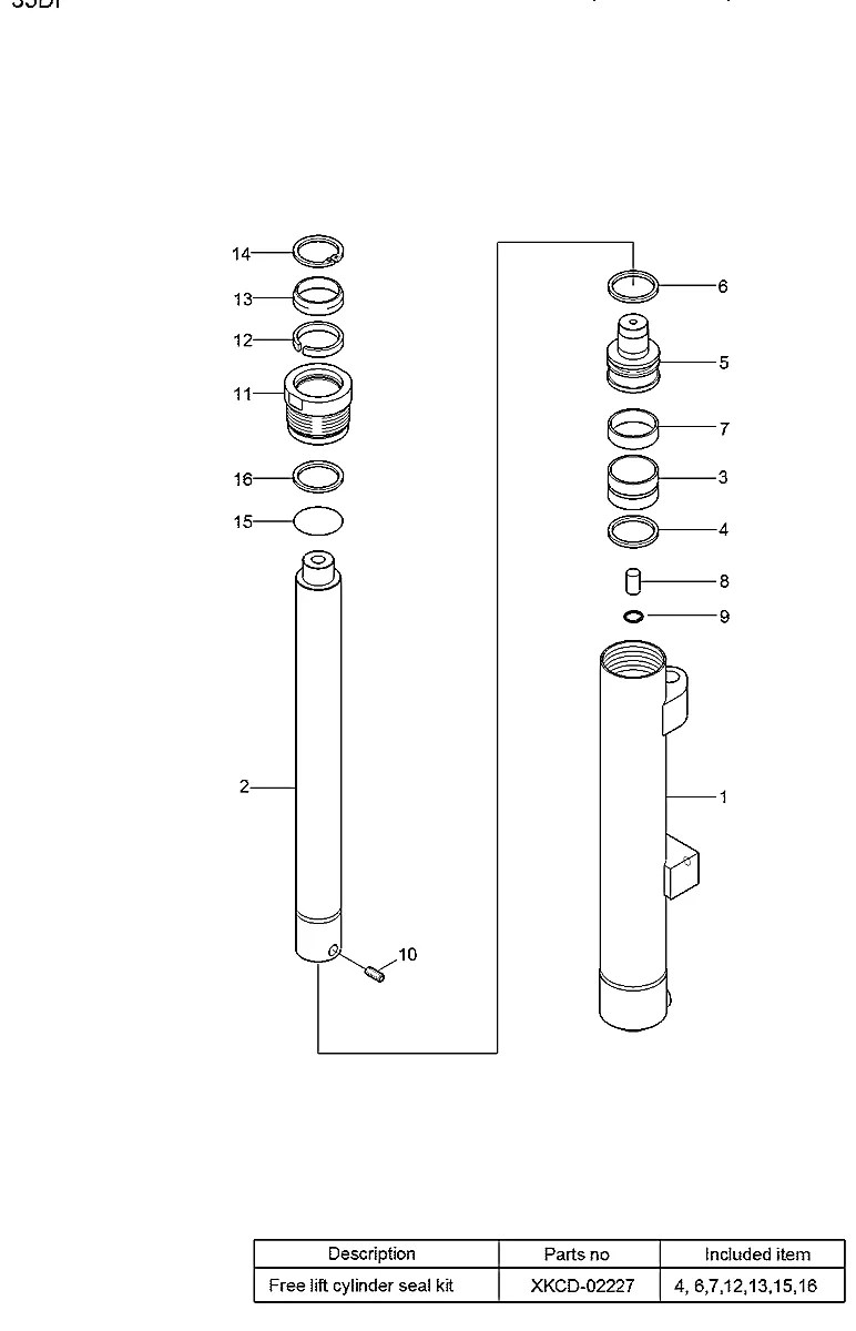 XKCD-02225 Empilhadeira Hyundai 35DF-7