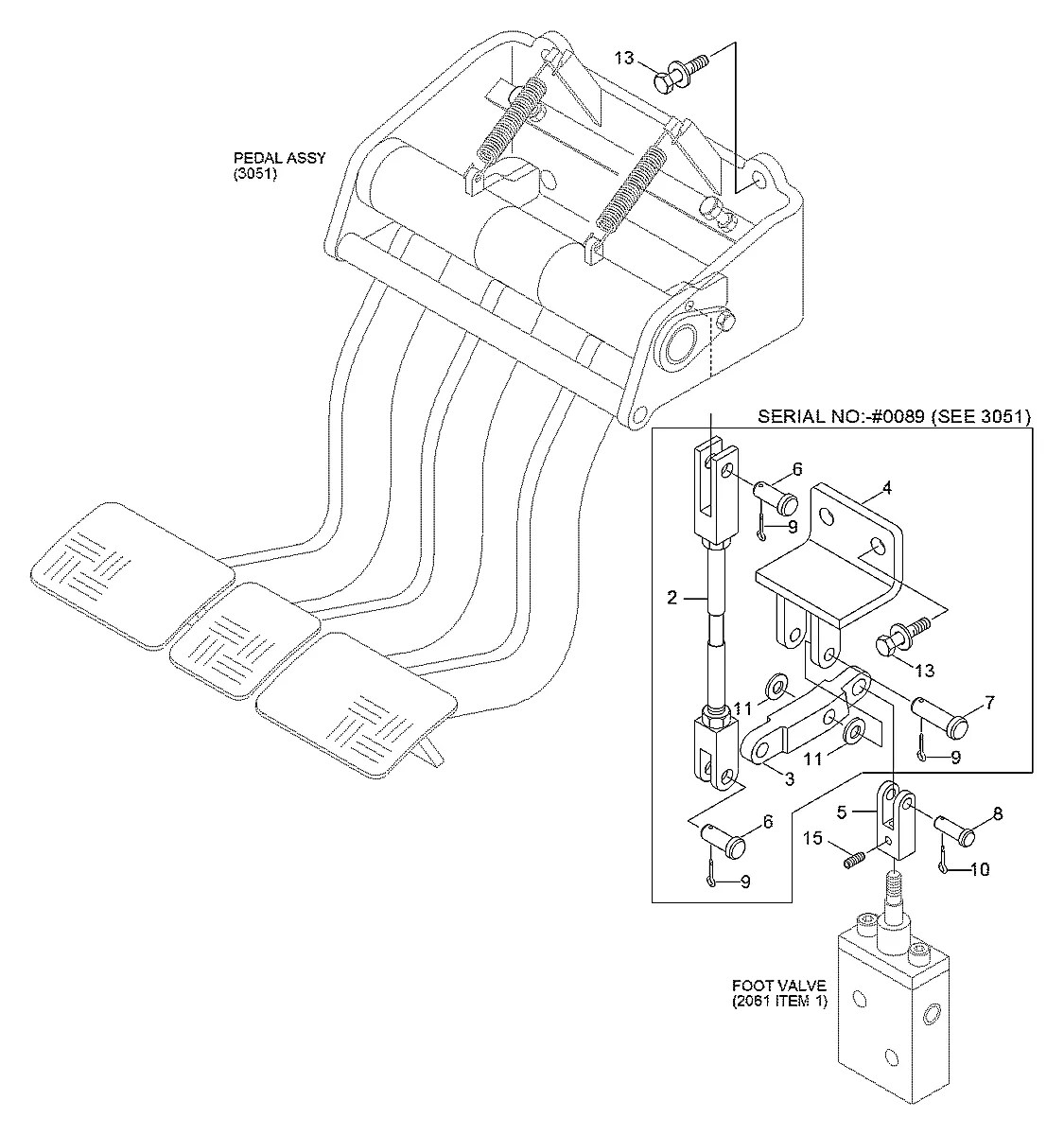 85D1-30621 Trator de esteira Hyundai H70-LGP