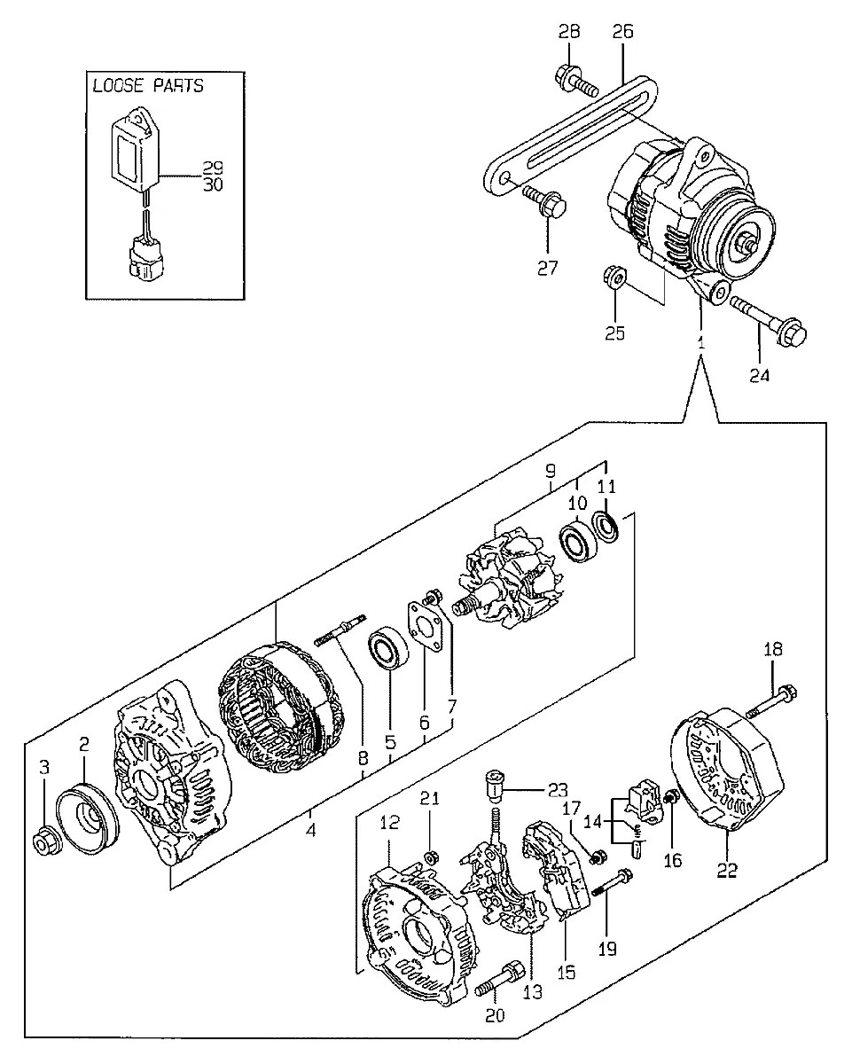 129900-77330 Mini carregadeira Hyundai HSL810