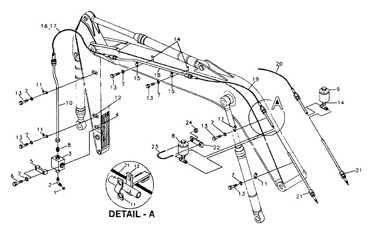 003001-19000 Escavadeira de esteiras Hyundai R130LC