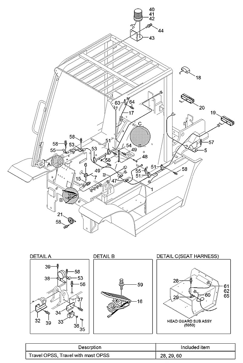 S015-040256 Empilhadeira Hyundai 60-70L-7A