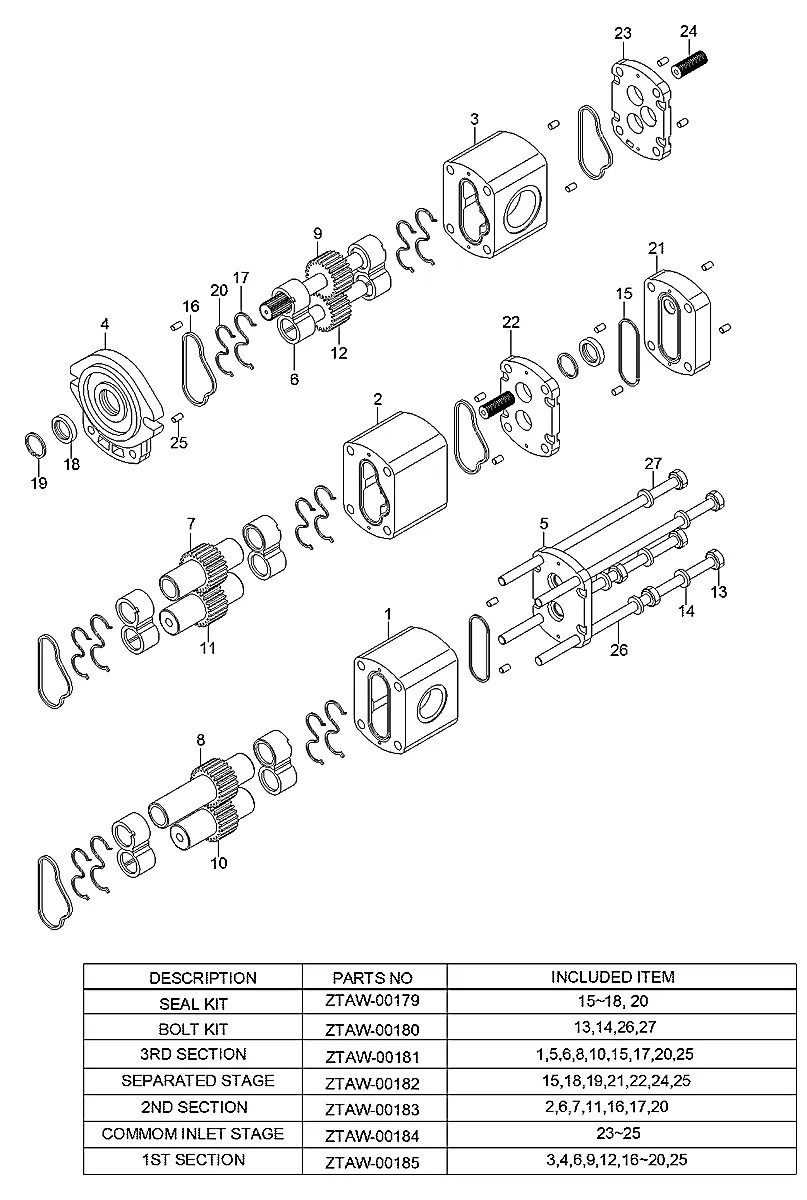 ZTAW-00185 Empilhadeira Hyundai 110-130-140-160D-7E