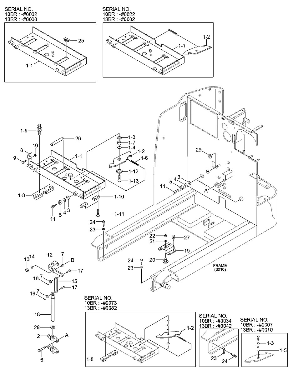 51HQ-00010 Empilhadeira Hyundai 10-13BR-7