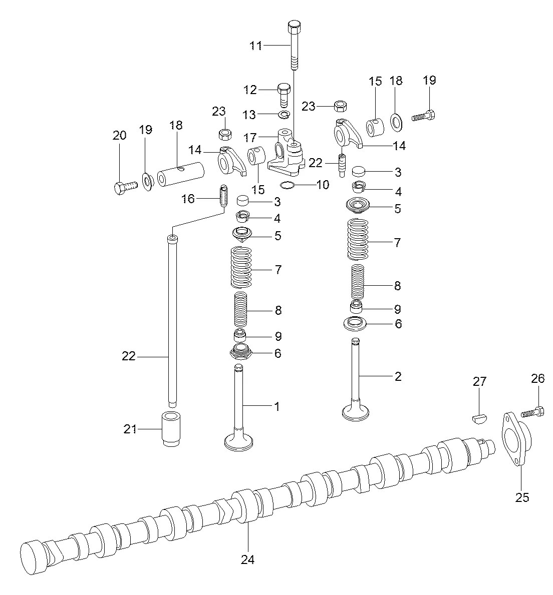 22211-83003 Escavadeira de esteiras Hyundai R390LC-9