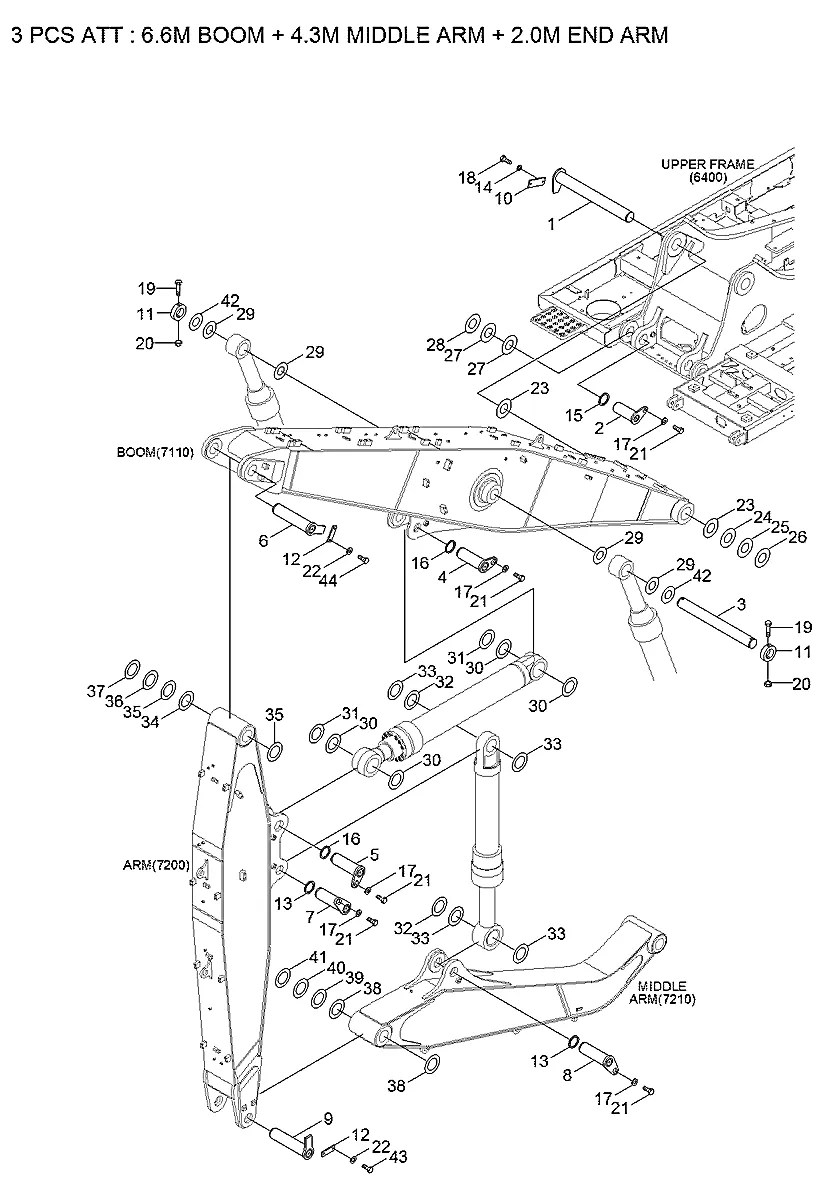 S992-120240 Escavadeira de esteiras Hyundai R380LC-9MH