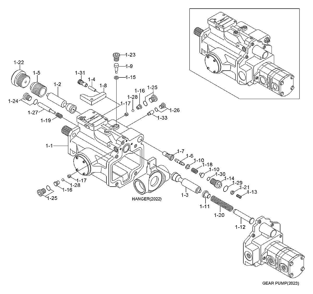 1100268514 Escavadeira de rodas Hyundai R95W-3