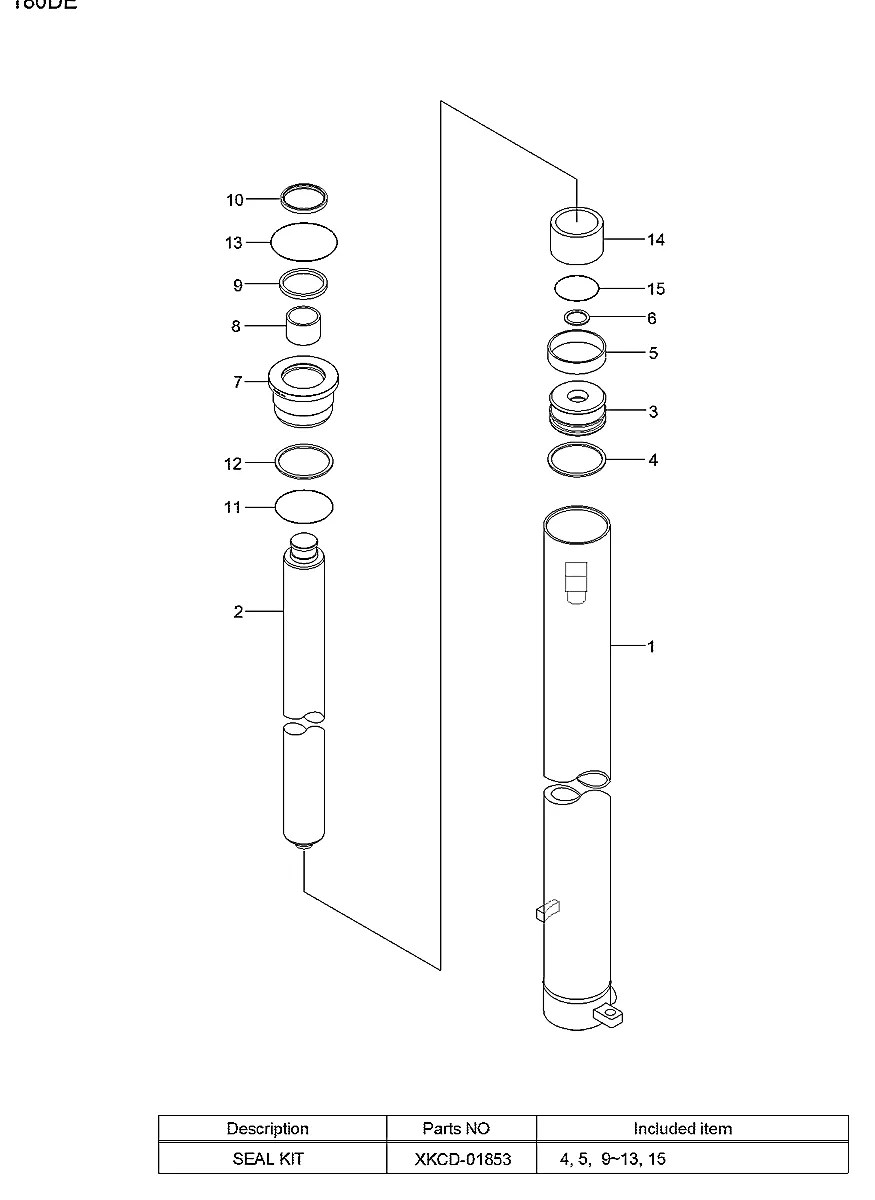 XKCD-01851 Empilhadeira Hyundai 180D-7E