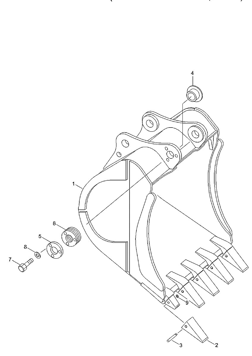 63E2-33070 Escavadeira de esteiras Hyundai R280LC