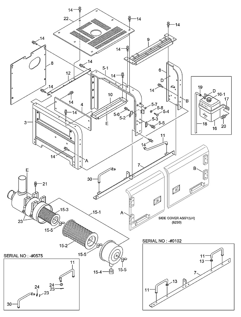 S035-102522 Escavadeira de esteiras Hyundai R360LC-7A