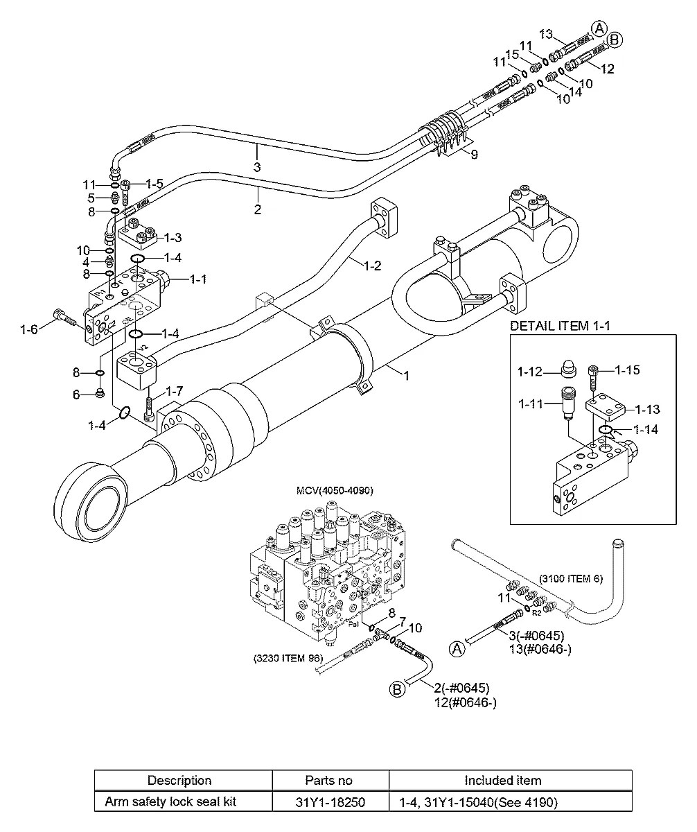 P860-062231 Escavadeira de esteiras Hyundai R290LC-7