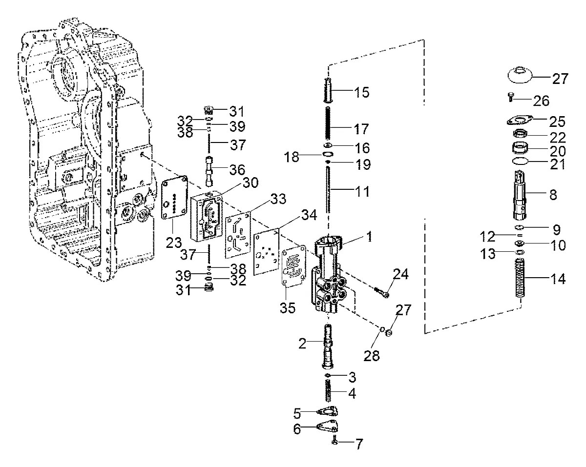 0732-040-646 Empilhadeira Hyundai HDF50-III