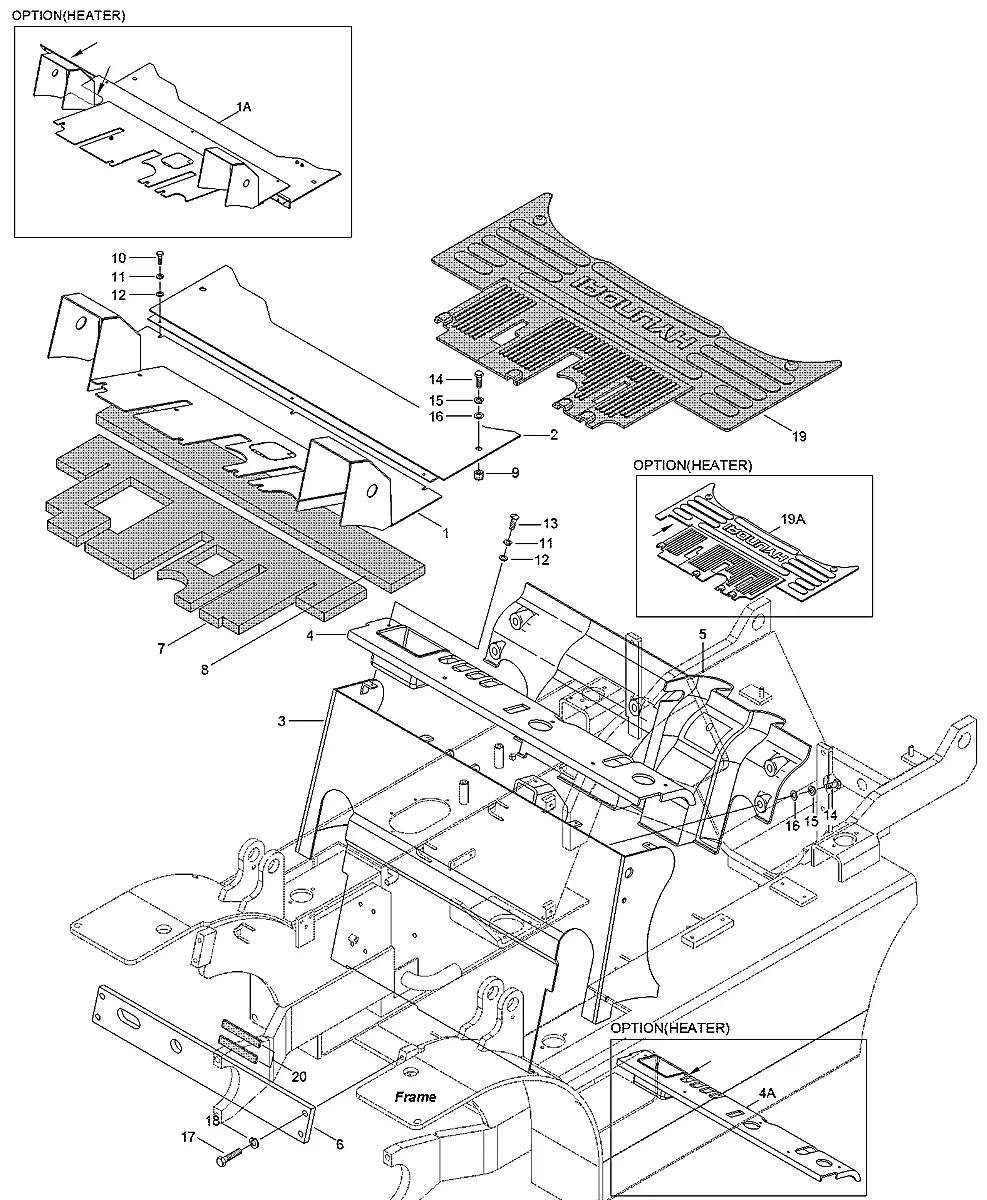 F23120150 Empilhadeira Hyundai HLF20-25-30-II