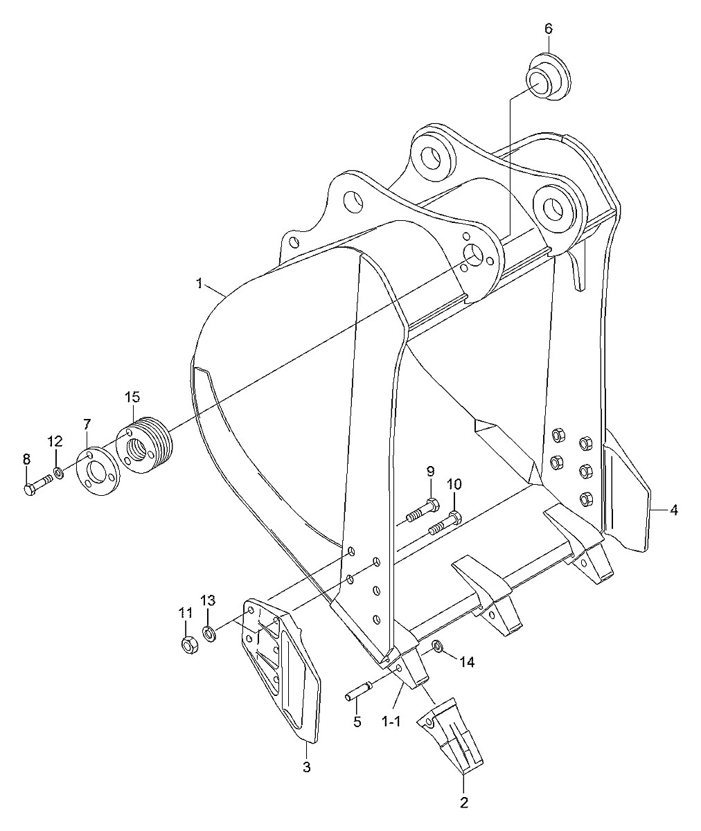 61Q9-32010 Escavadeira de esteiras Hyundai R330LC-9SH