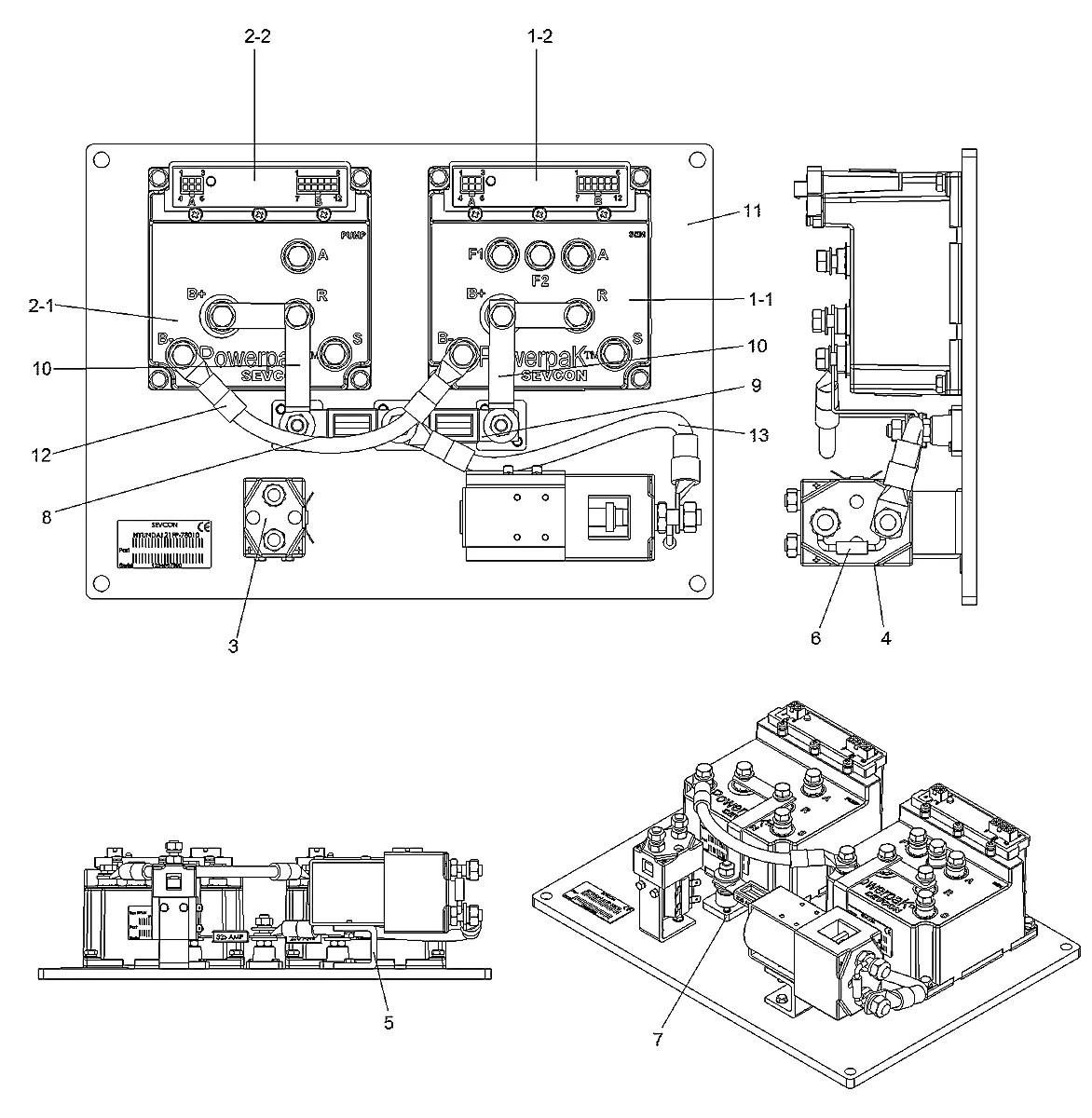21FP-78060 Empilhadeira Hyundai HBR14-7