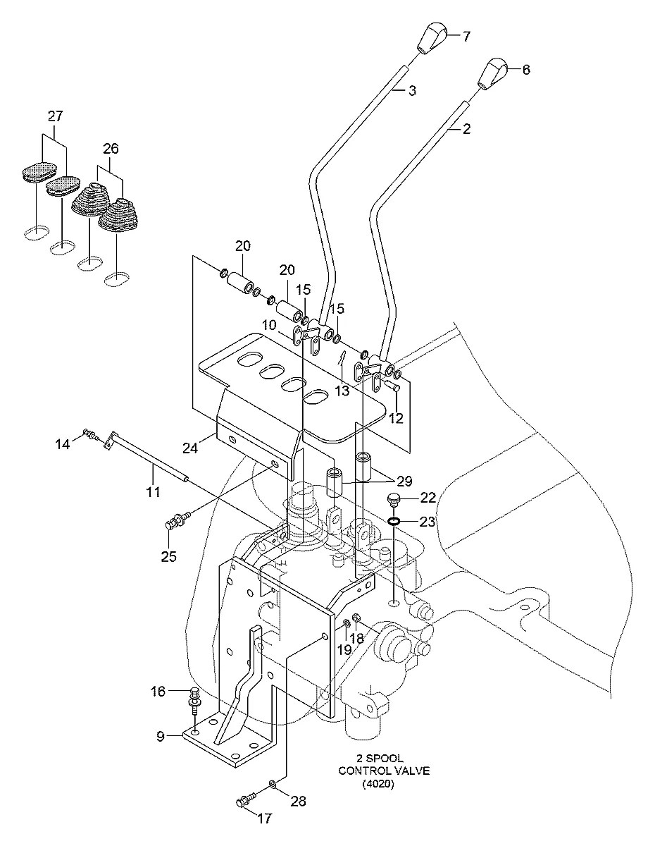 31F6-70120 Empilhadeira Hyundai HDF45-III