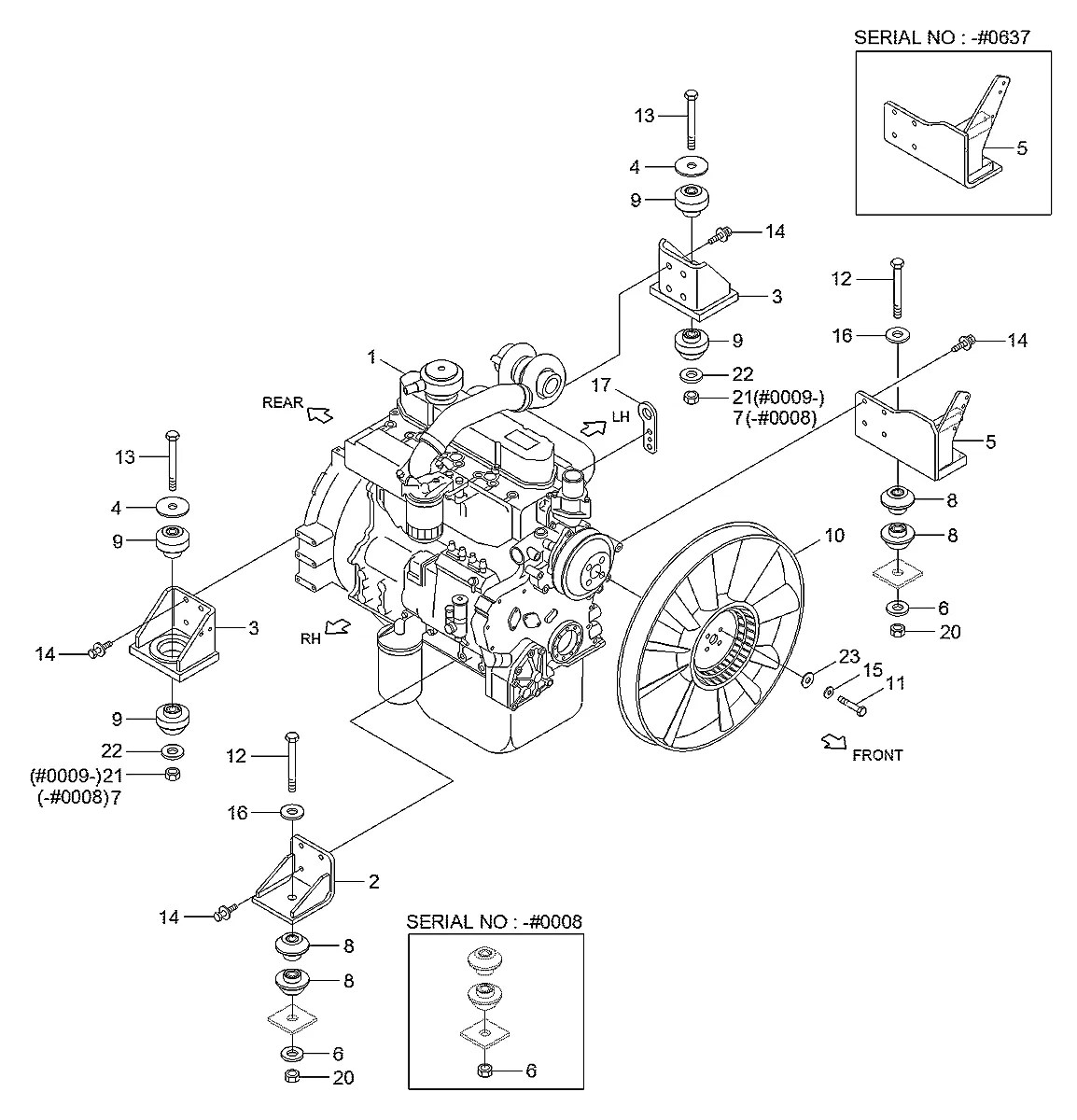 11N3-00120 Escavadeira de esteiras Hyundai R110-7