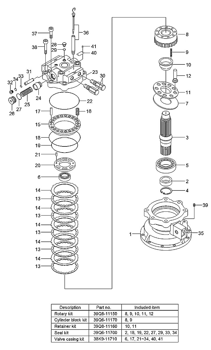 38K9-11320 Escavadeira de esteiras Hyundai HX330 L