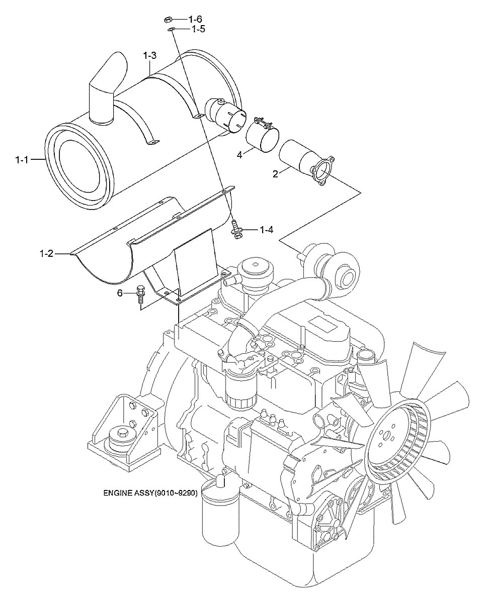 11N3-30031 Escavadeira de esteiras Hyundai R110-7