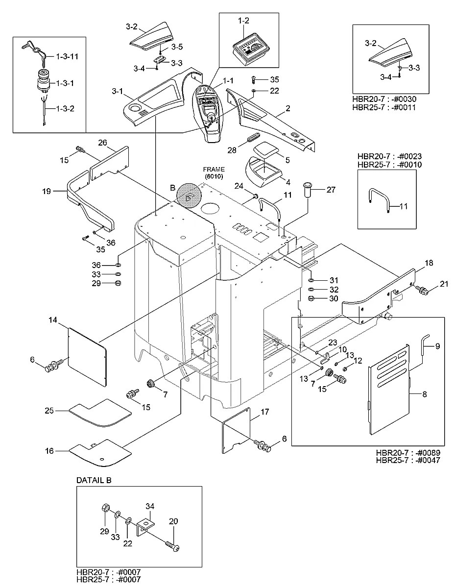 2636057600-03 Empilhadeira Hyundai HBR25-7 