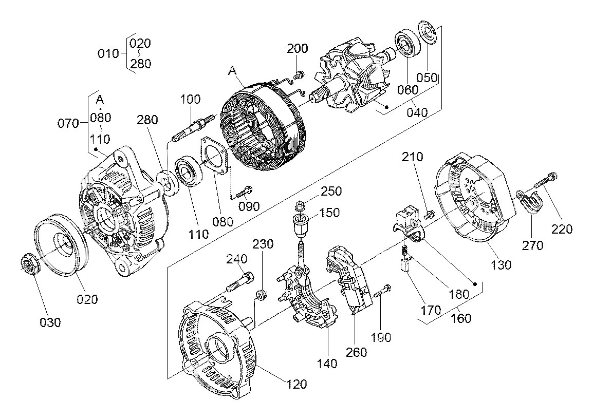15881-92020 Mini carregadeira Hyundai HSL650-7