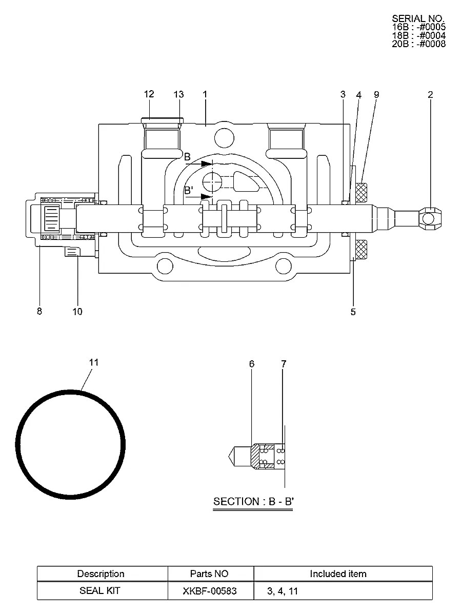 XKBF-01141 Empilhadeira Hyundai 16B-7 