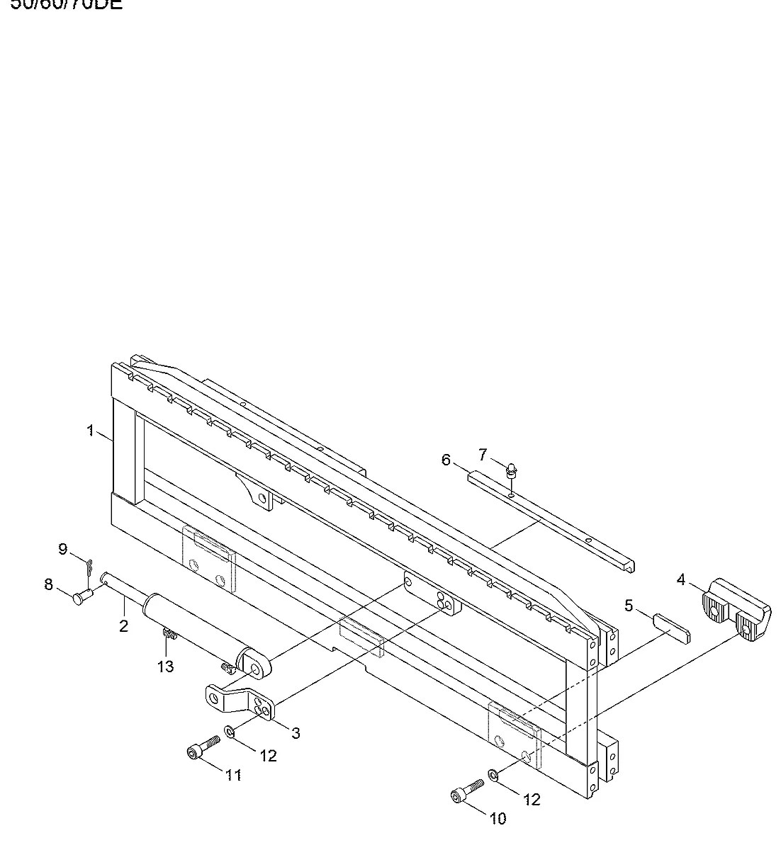 SS-1990D4-0111P Empilhadeira Hyundai 60D-7E