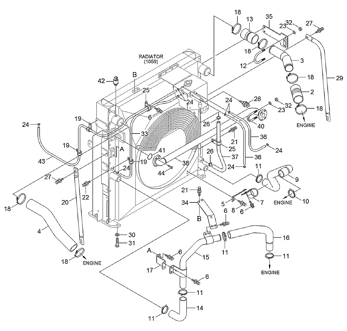 11K8-40240 Escavadeira de esteiras Hyundai HX260 L