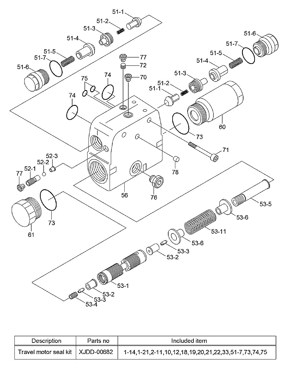 ZGAR-00536 Escavadeira de rodas Hyundai R55W-7