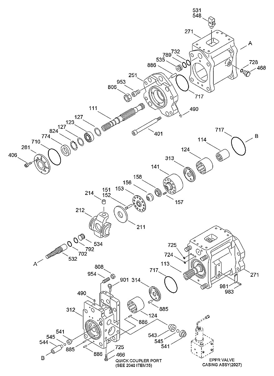 715220 Escavadeira de esteiras Hyundai R210LC-3H