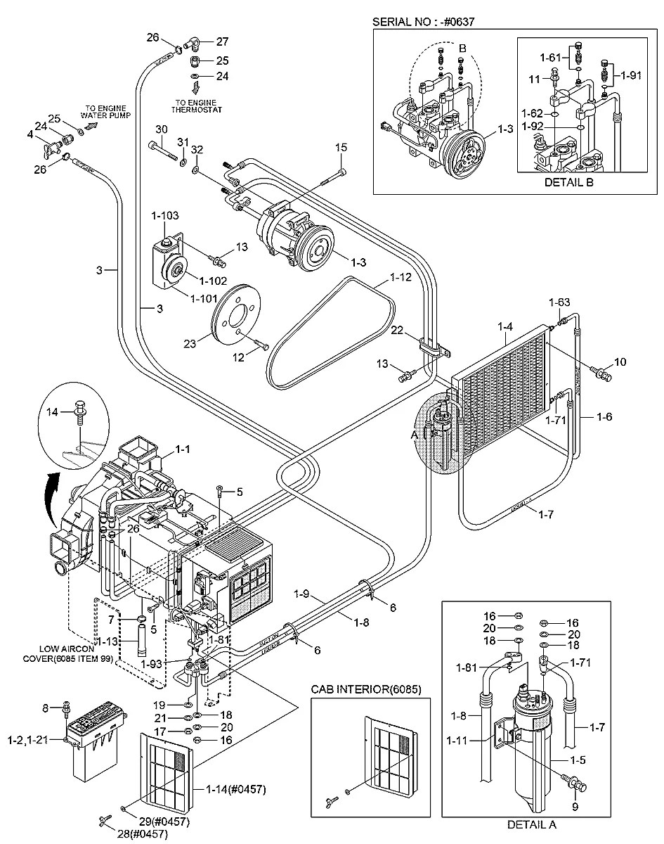 11N3-92030 Escavadeira de esteiras Hyundai R110-7