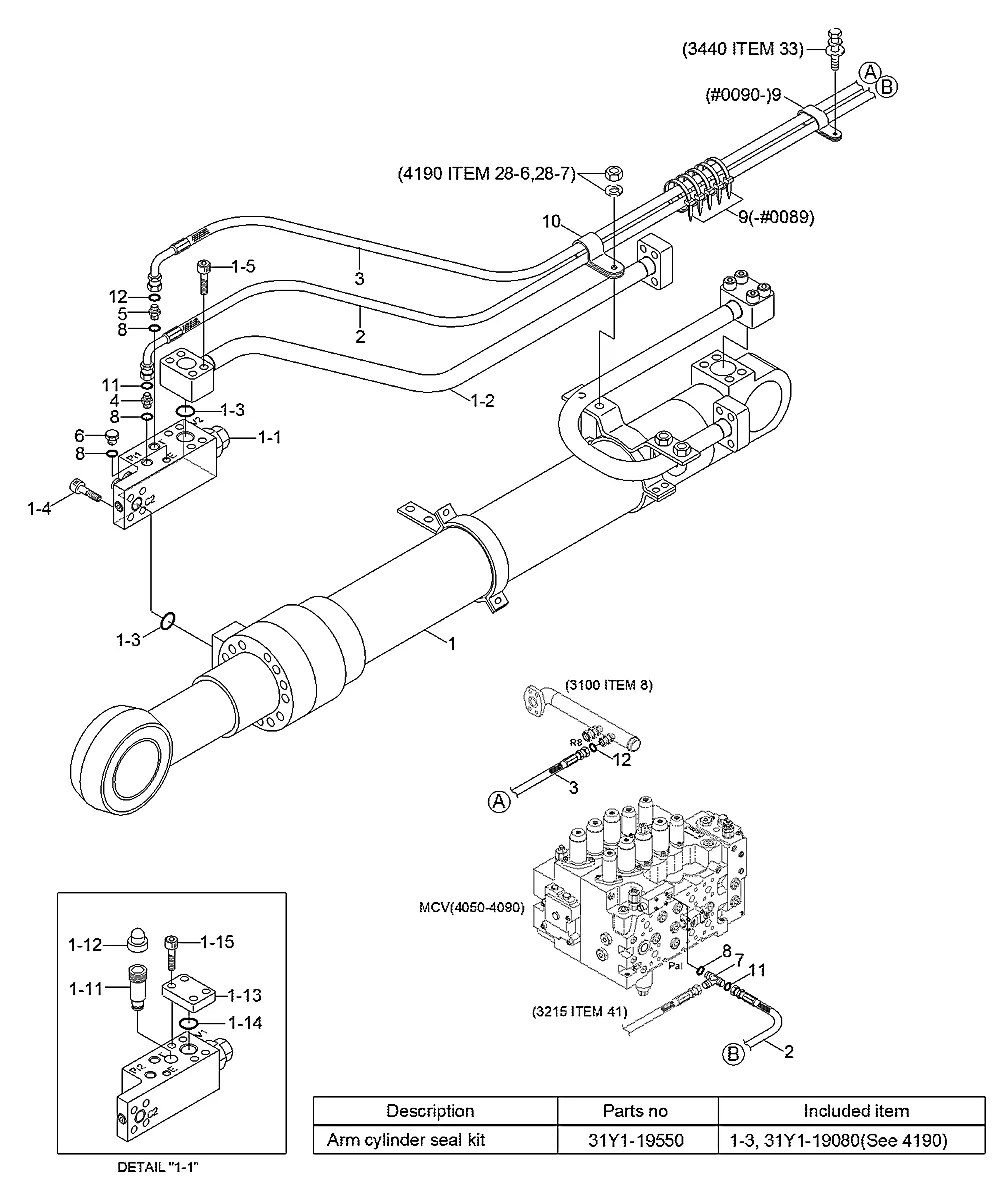P860-042154 Escavadeira de esteiras Hyundai R320LC-7
