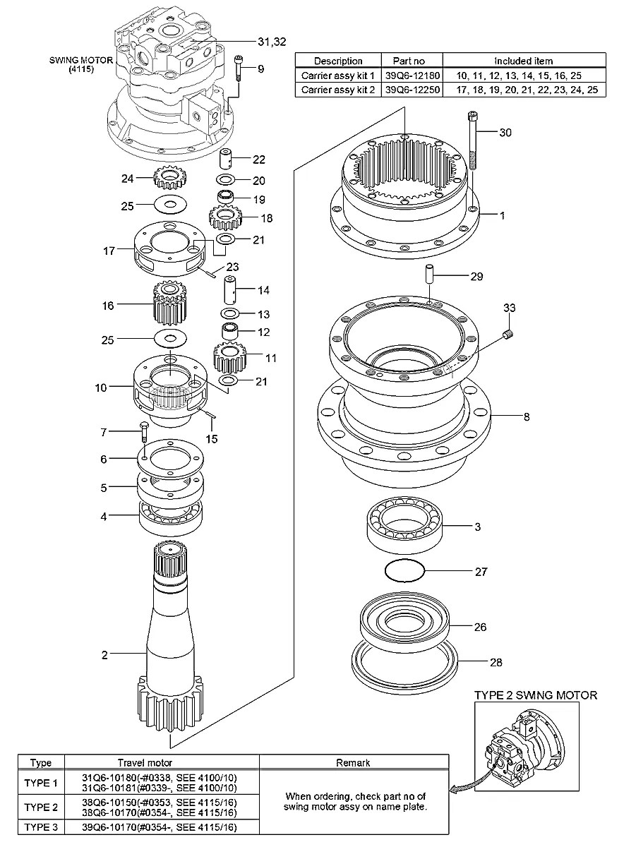 39Q6-12170 Escavadeira de rodas Hyundai R210W-9