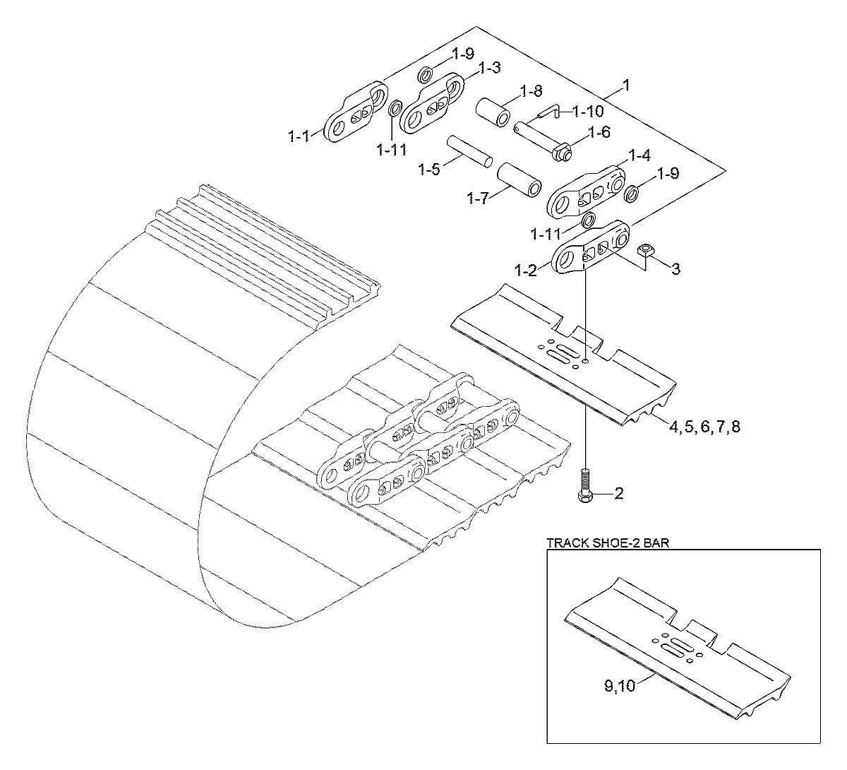 84E7-00571BG Escavadeira de esteiras Hyundai R450LC-7A