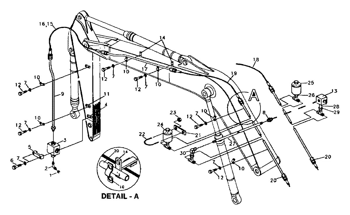004004-25025 Escavadeira de rodas Hyundai R200W