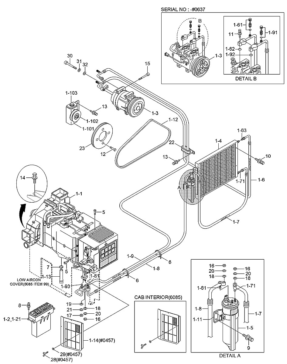 11N3-90210 Escavadeira de esteiras Hyundai R110-7