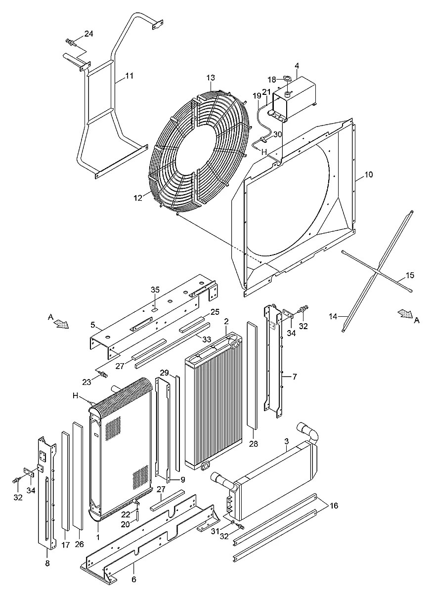 S037-105066 Escavadeira de esteiras Hyundai R800-7A