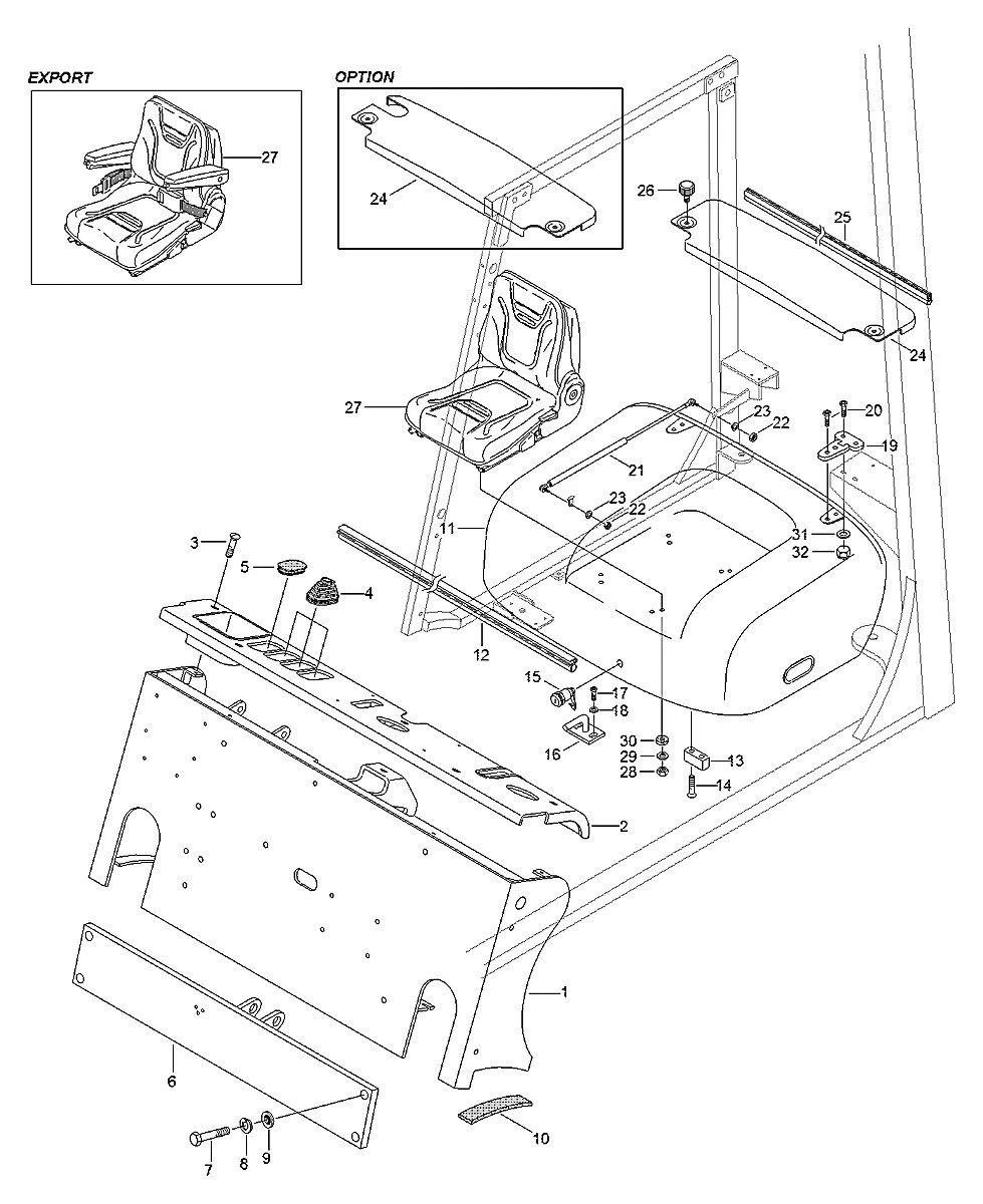 F11100062H Empilhadeira Hyundai HDF15-18